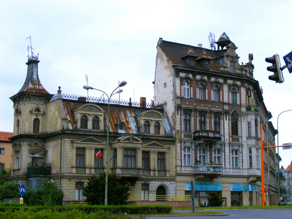Legnica-Budynek przy ul.Tadeusza Kościuszki róg Złotoryjskiej, Легница