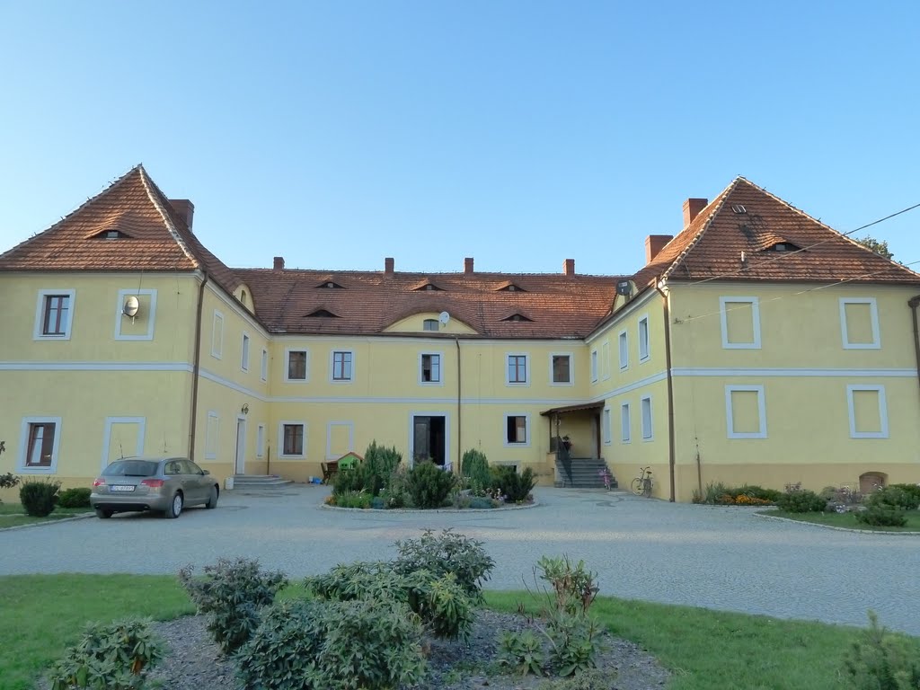 Poland, Groß Baudiss, Wądroże Wielkie, Manor, Любан