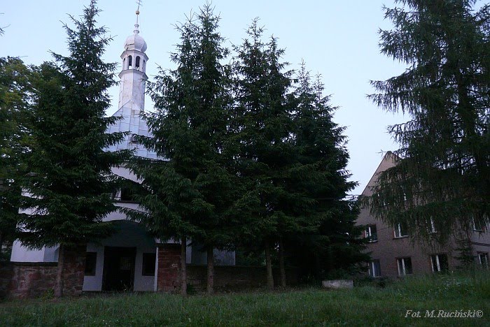 Neogotycki kościółek z XIXw na Górze Św. Anny, Нова-Руда
