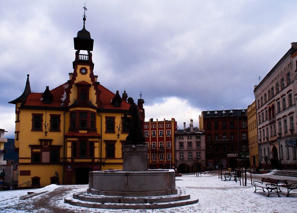Market Square of Nowa Ruda, Нова-Руда
