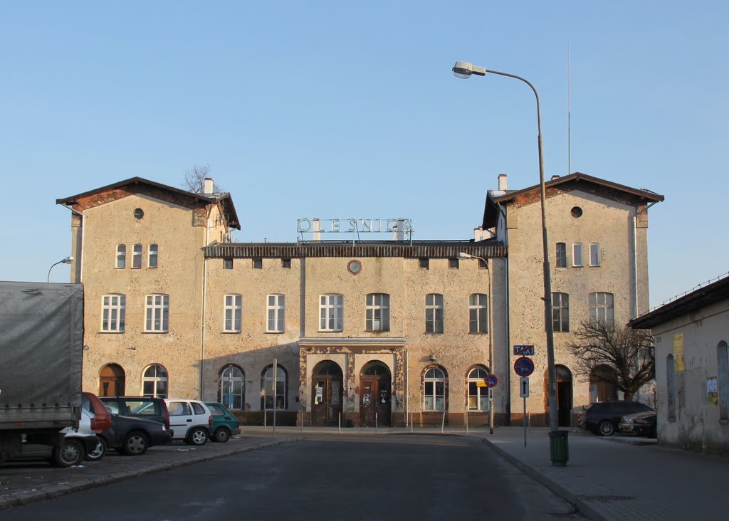 Dworzec Oleśnica, Олесница