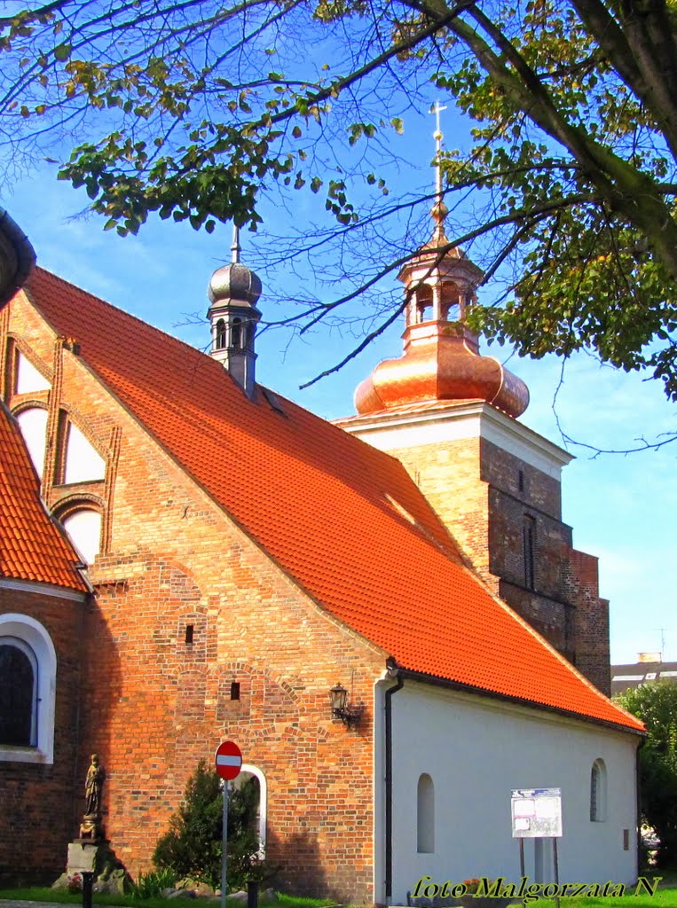 Późnogotycki kościół św. Jana Chrzciciela- dawna fara miejska, The Parish Church, Влоцлавек