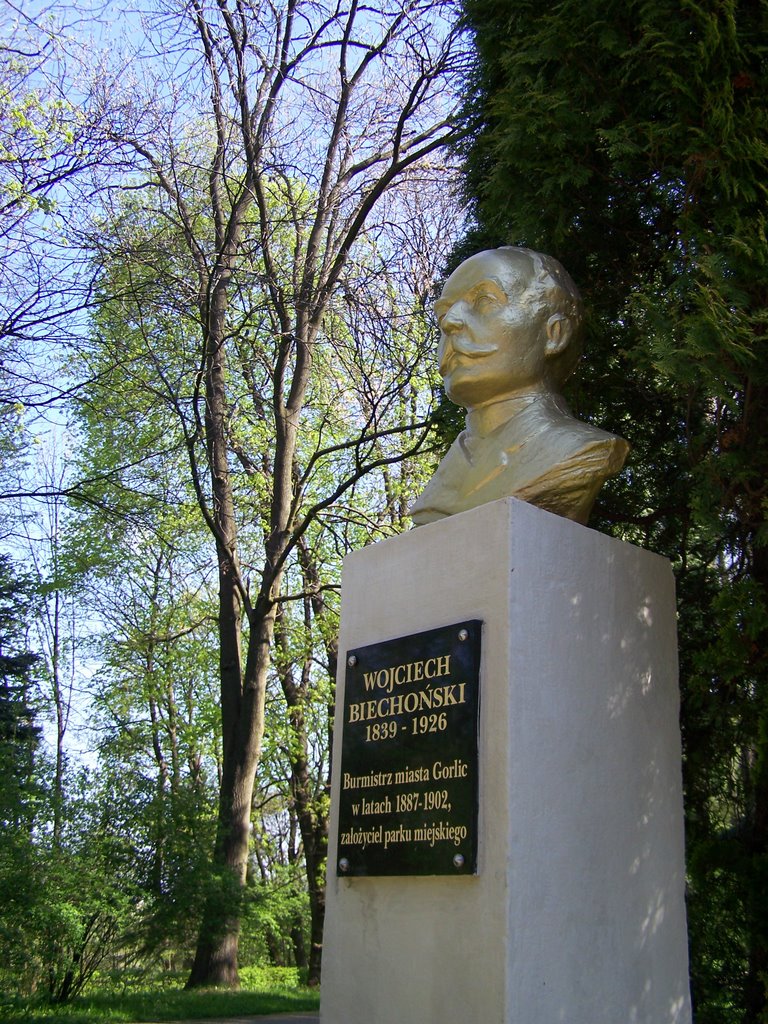 Park Miejski pomnik Wojciecha Biechońskiego, Горлице