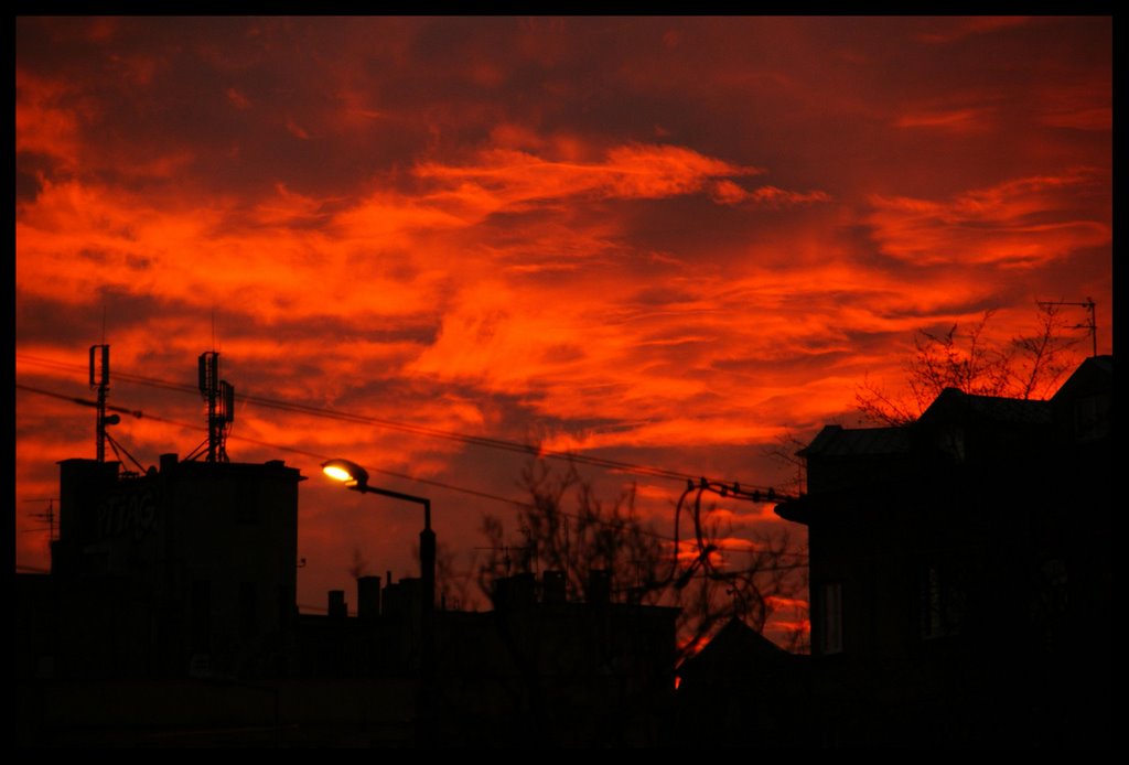 Cracow Sunset, Краков
