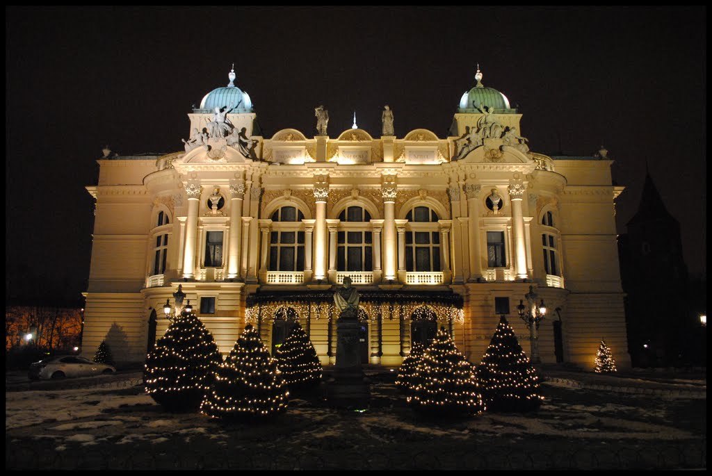 /MY CONTEST JANUARY 2011/ Cracow, Juliusz Słowacki Theatre, Краков (обс. ул. Коперника)