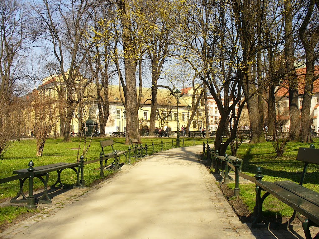 Kraków -planty, Краков (ш. ул. Вроклавска)