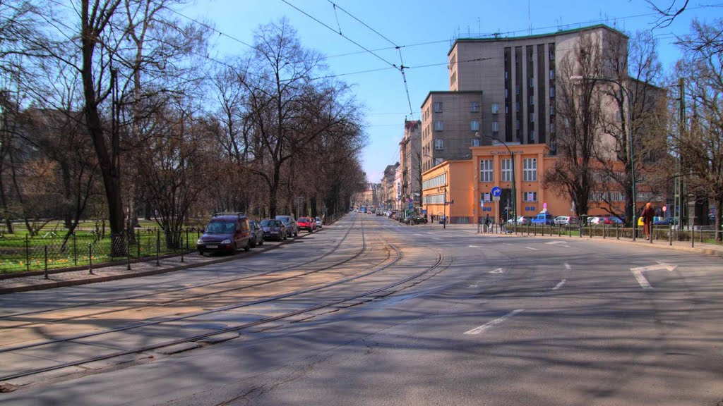 Street in the colors, Краков (ш. ул. Симирадзка)