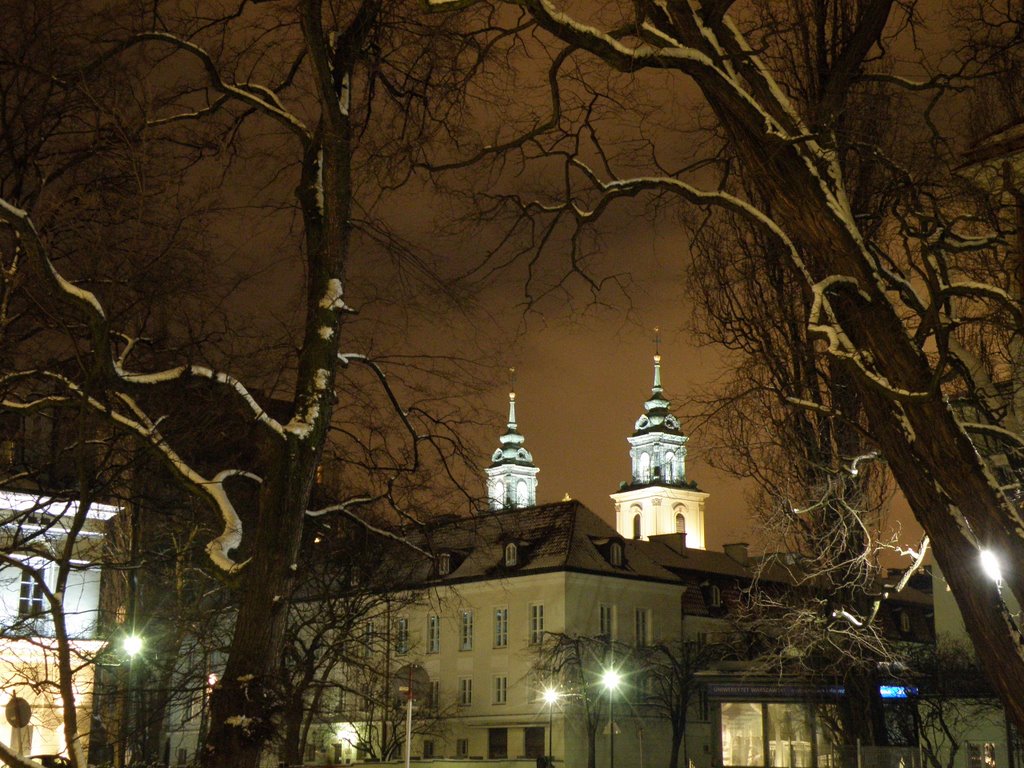 Wieże Kościoła Świętego Krzyża, Варшава