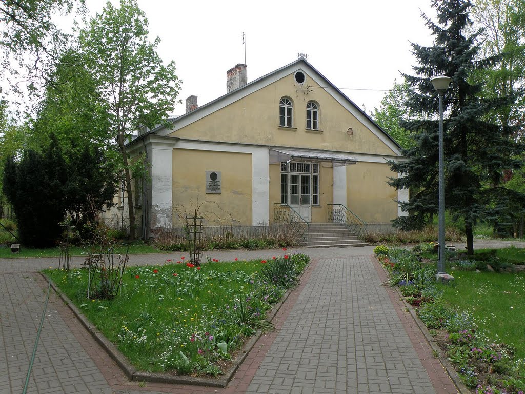 Miejsce śmierci Mikołaja Konstantego Czurlanisa / Death place of Mikalojus Konstantinas Čiurlionis, Гроджиск-Мазовецки