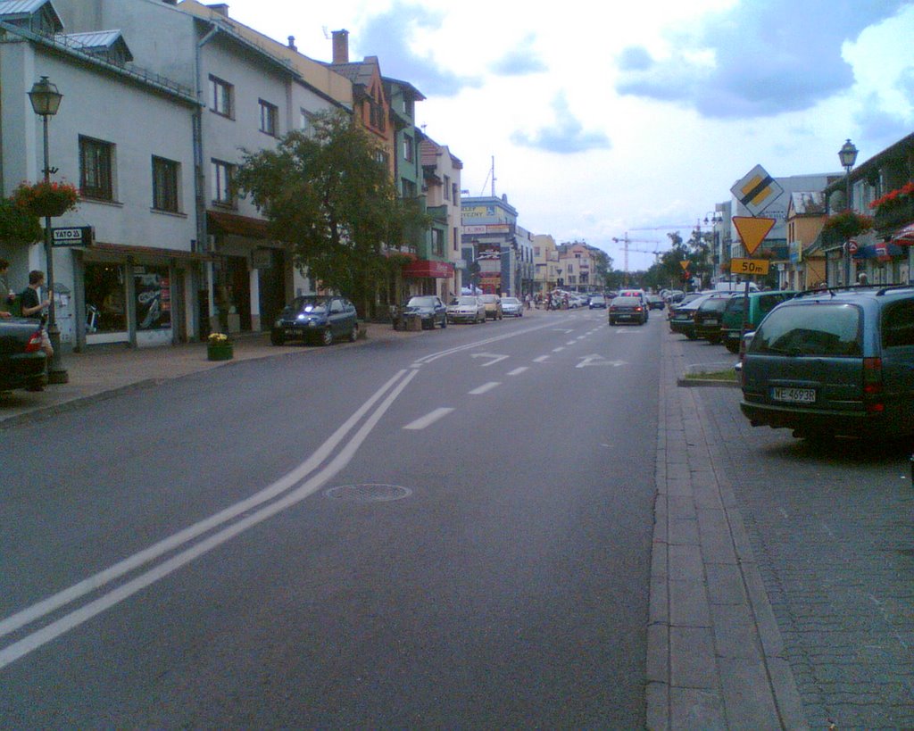 ulica Piłsudskiego, Легионово