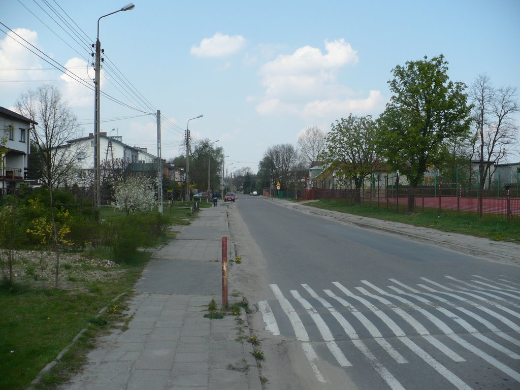 Grunwaldzka Street (vis a vis school), Минск-Мазовецки