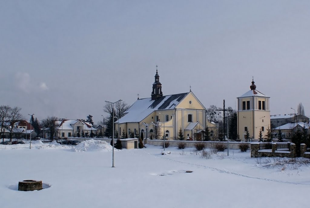 Ostrołęka - Kościół Nawiedzenia Najświętszej MP 1660 r., Остролека
