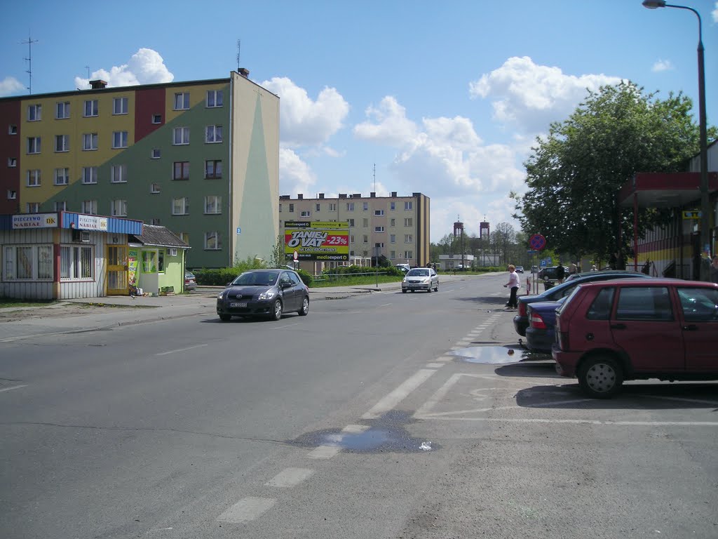 Ostrołęka: ulica Goworowska, Остролека
