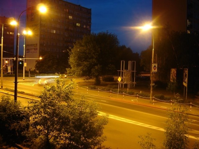 Ostroleka by night, Остролека