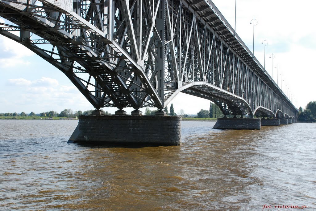 Płock - most przez Wisłę im. Legionów J. Piłsudskiego., Плоцк