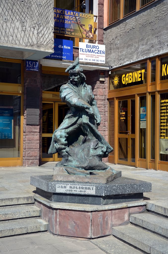 Pomnik Kilińskiego przy Focha w Radomiu, Радом
