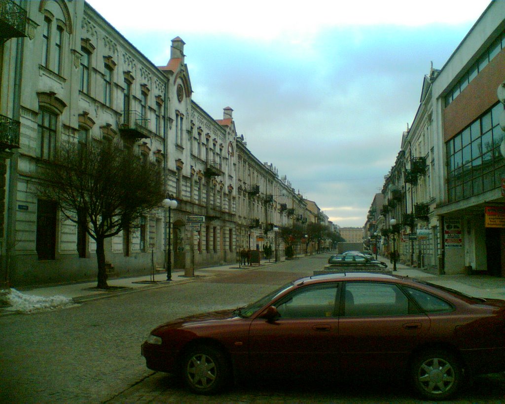 Ulica Stanisława Moniuszki w Radomiu, Радом