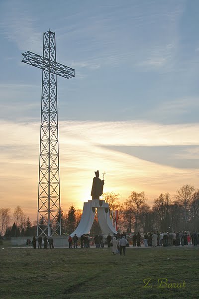 Pomnik JPII - Krosno, Кросно