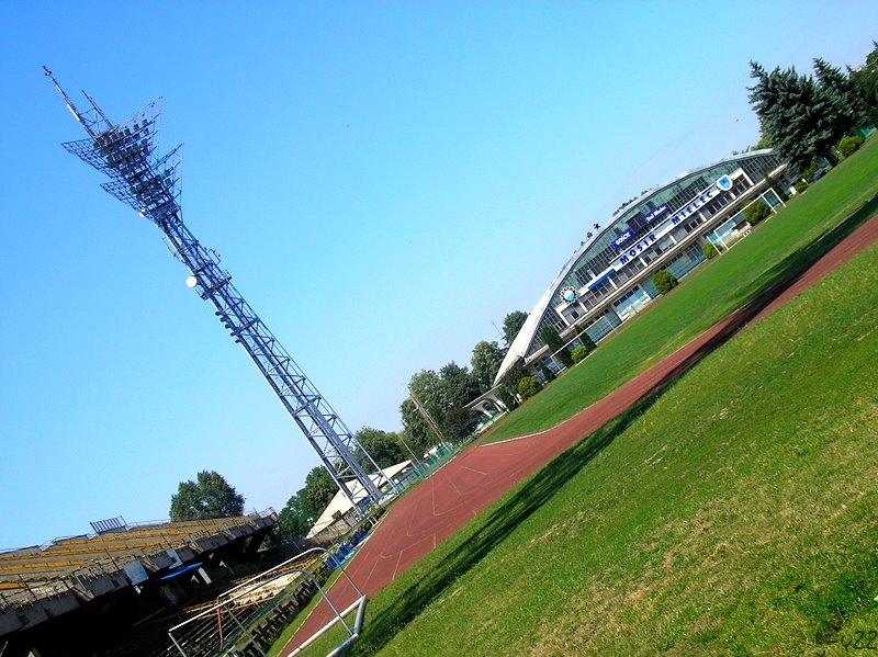 stadion Stali Mielec w okresie przebudowy, Мелец