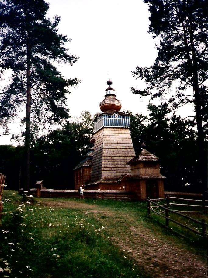 Orthodox Church in "Skansen", Sanok, Poland, Санок