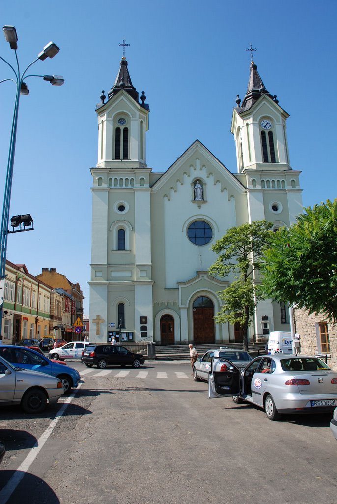 SANOK - Kościół Farny pw. Przemienienia Pańskiego, Санок
