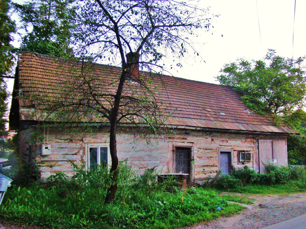 Sanok-dom na Białej Górze.Old house on the White Mountain, Санок