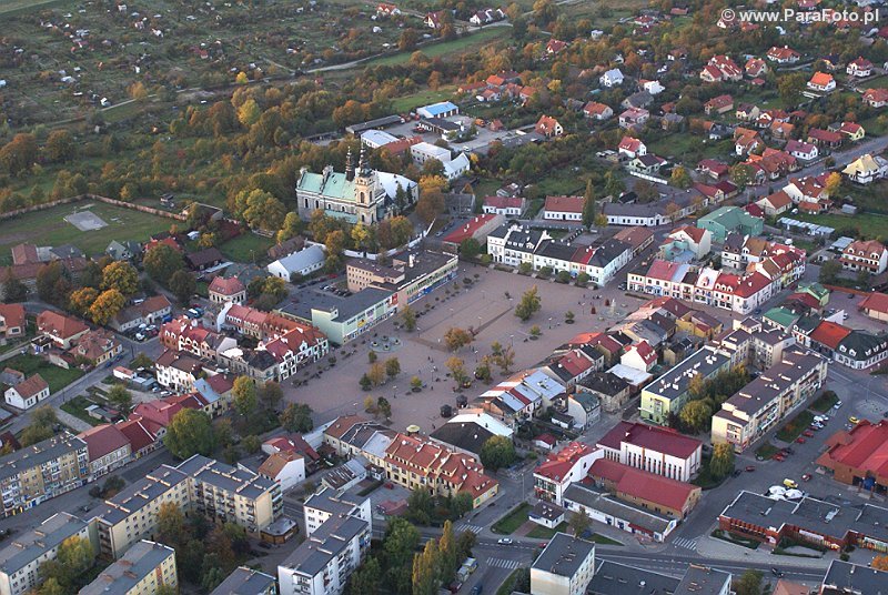 Tarnobrzeg - Plac Bartosza Głowackiego, Тарнобржег