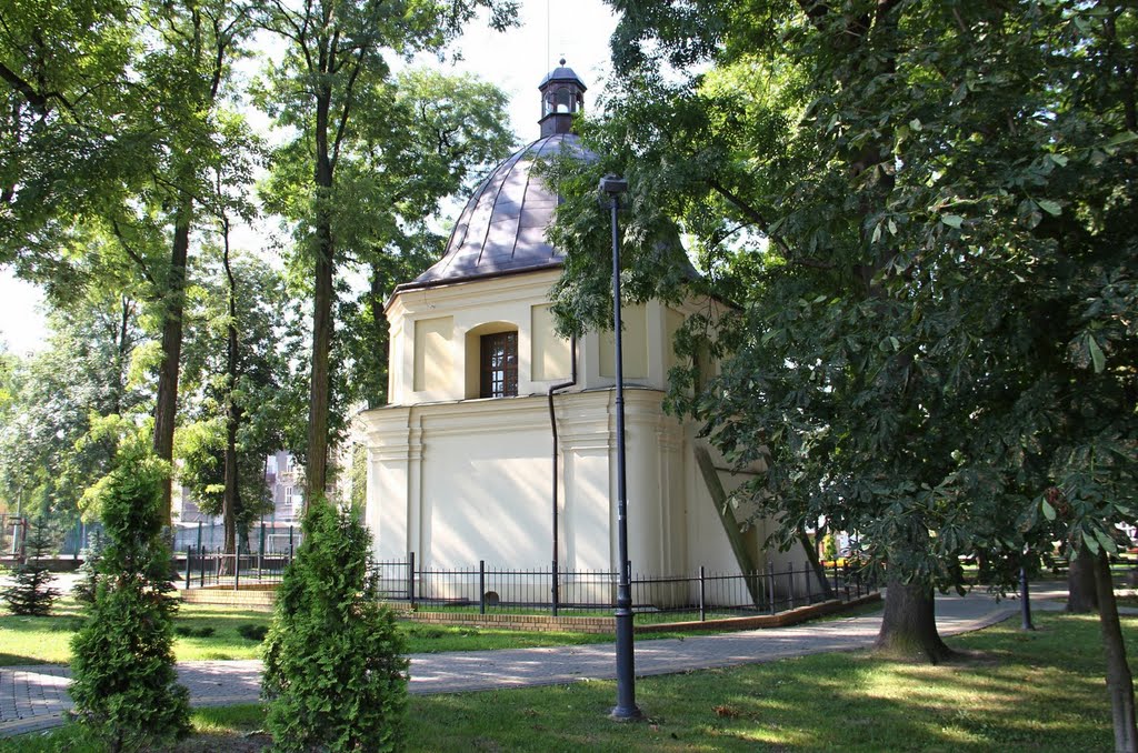 Jarosław - Kaplica w parku " Baśki " Puzon, Ярослав