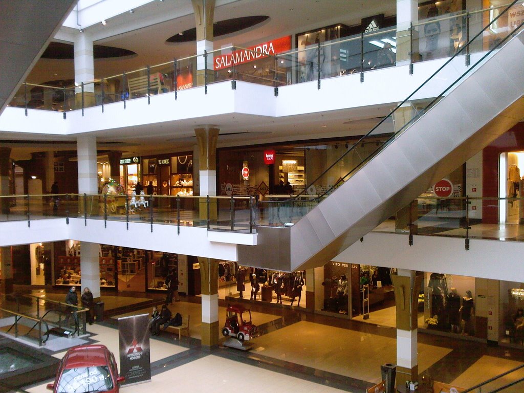 Białystok - centrum handlowe Alfa (shopping centre Alpha), Белосток