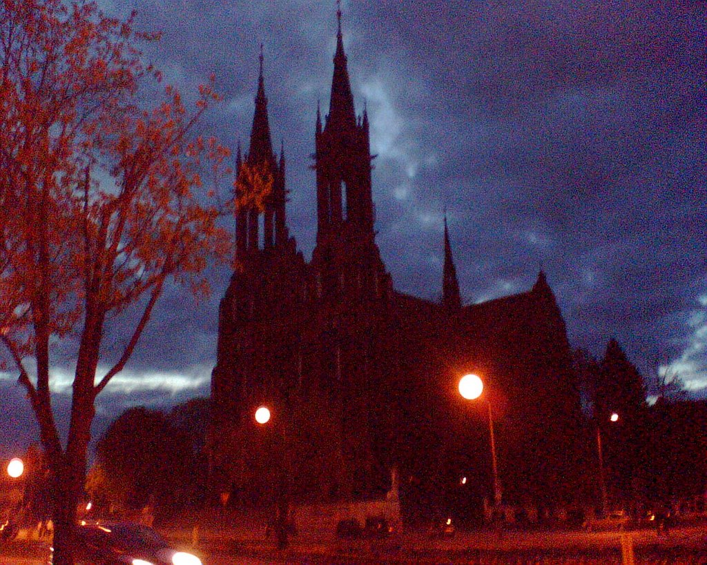 Katedra późną nocą, Белосток