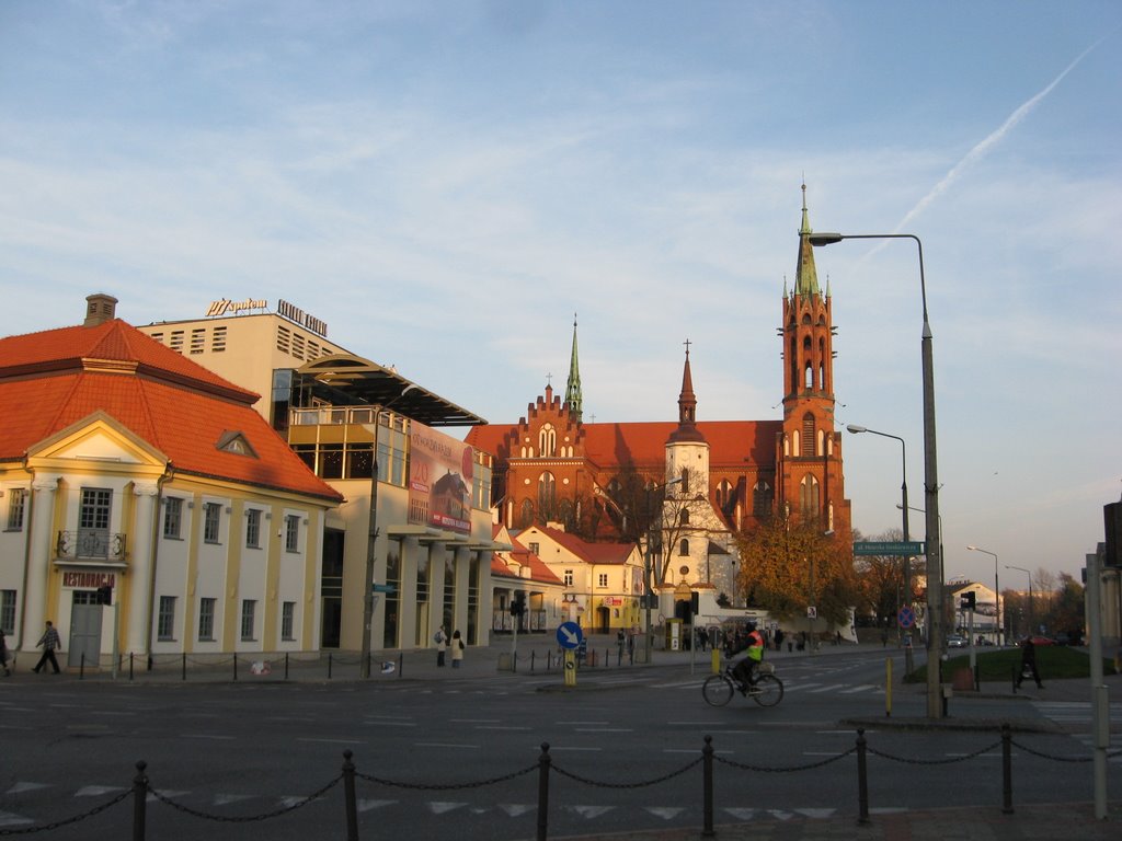 na rynku w Białymstoku, Poland, Белосток