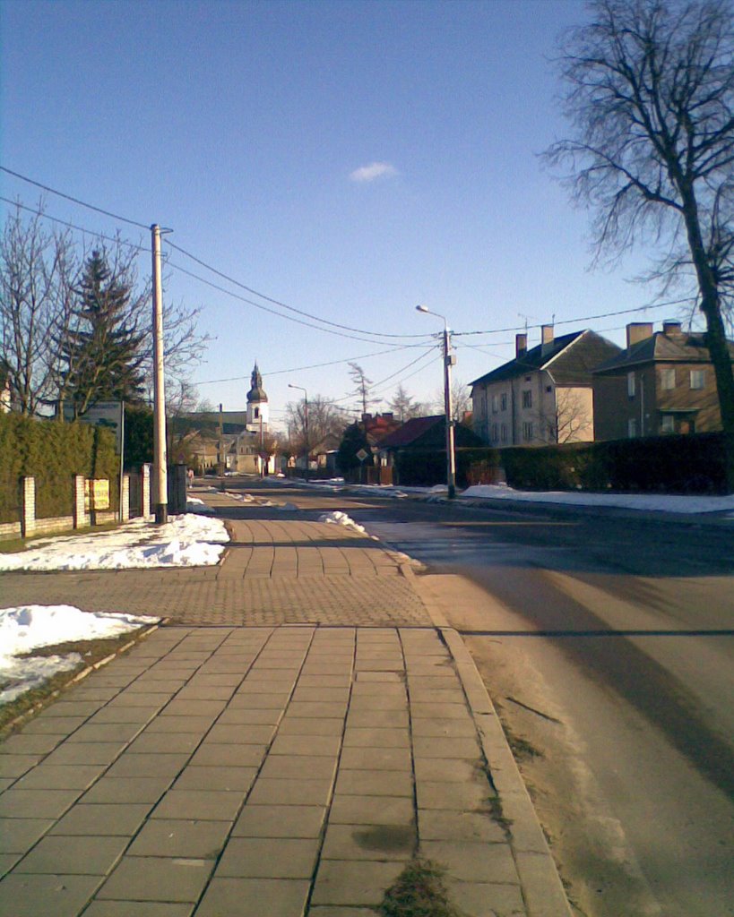Bielsk Podlaski - ulica Żwirki i Wigury (Żwirki i Wigury street), Бельск Подласки