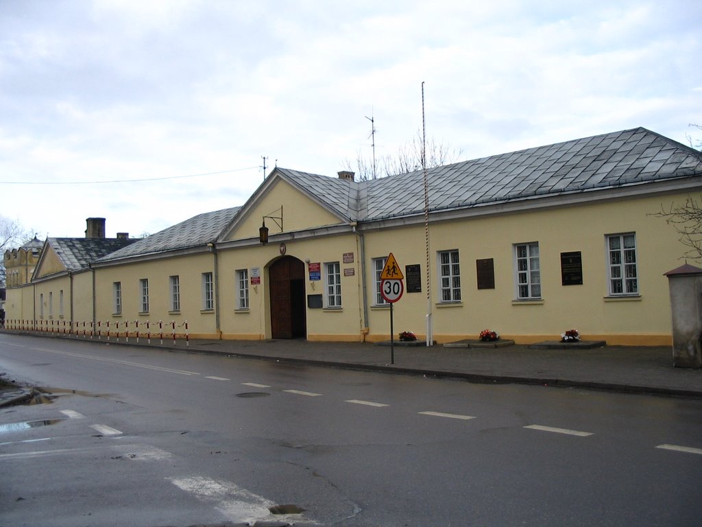 Bielsk Podlaski - budynek dawnego klasztoru karmelitów (former monasterial The Carmelites building complex), Бельск Подласки