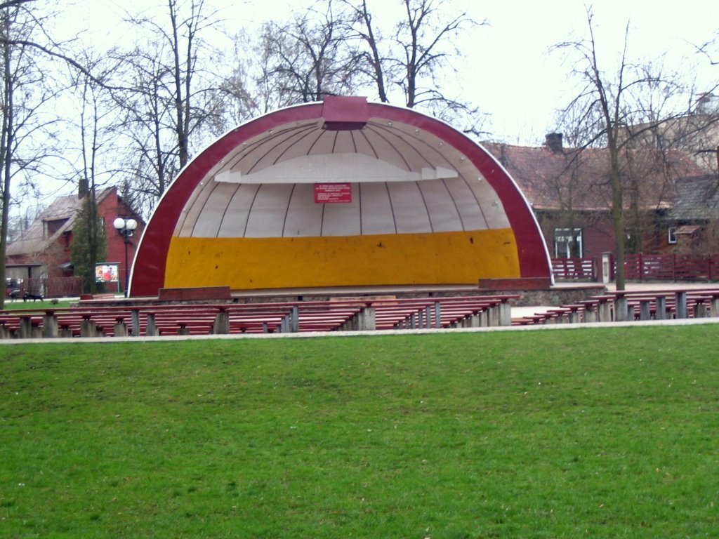 Bielsk Podlaski - muszla kocenrtowa (amphitheater), Бельск Подласки