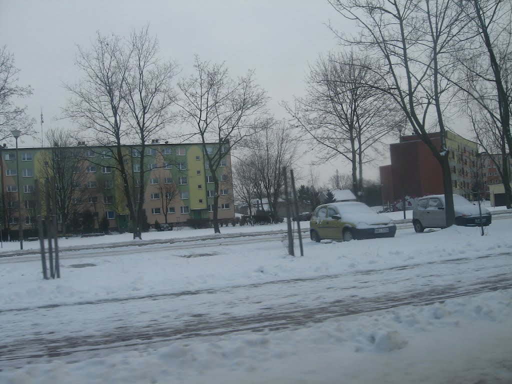 Bielsk Podlaski, Pilsudskiego street, 2012, Бельск Подласки