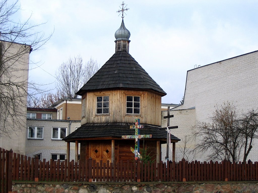 Bielsk Podlski - kapliczka prawosławna św. Mikołaja (St. Nicholas orthodox chapel), Бельск Подласки