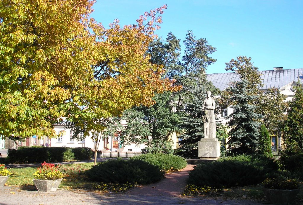 Park i pomnik Marii Konopnickiej, Сувалки