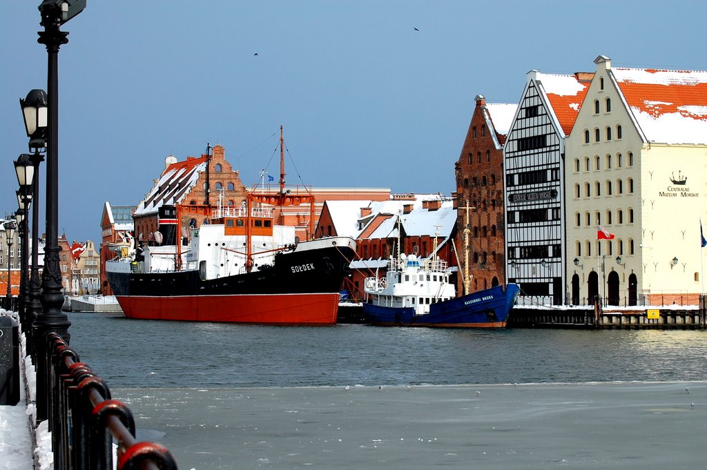 Gdańsk - statki na Motławie, Гданьск