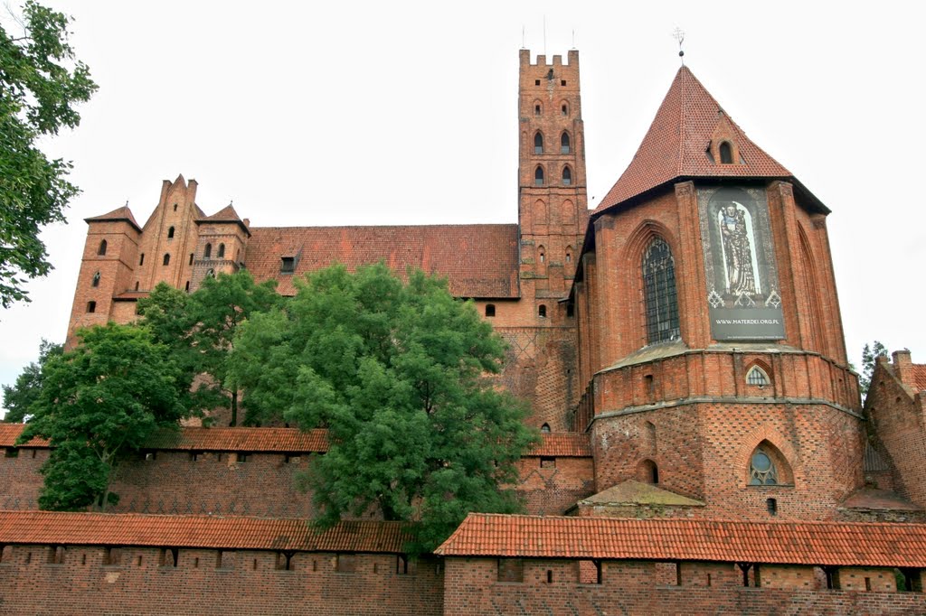 Marienburg (Malbork) castle - high castle (1278-1281), Мальборк