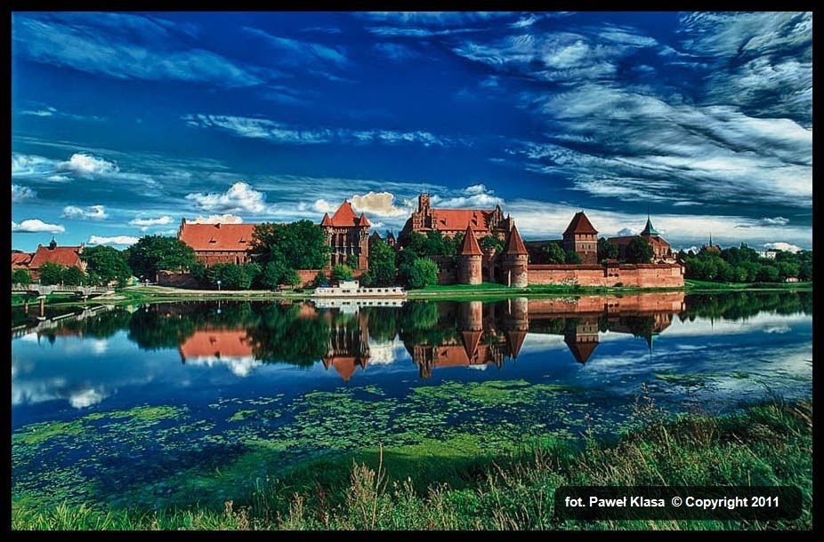 Nowa wersja - zdjęcie poprawione przy użyciu HDR. Zamek krzyżacki w Malborku - Malbork , Teutonic Castle - the largest Gothic fortress in Europe!!! www.zamek.malbork.pl, Мальборк
