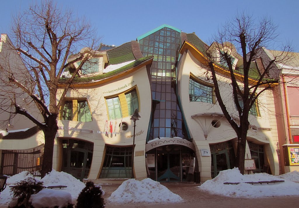 crooked house - is its architectural beauty, Сопот