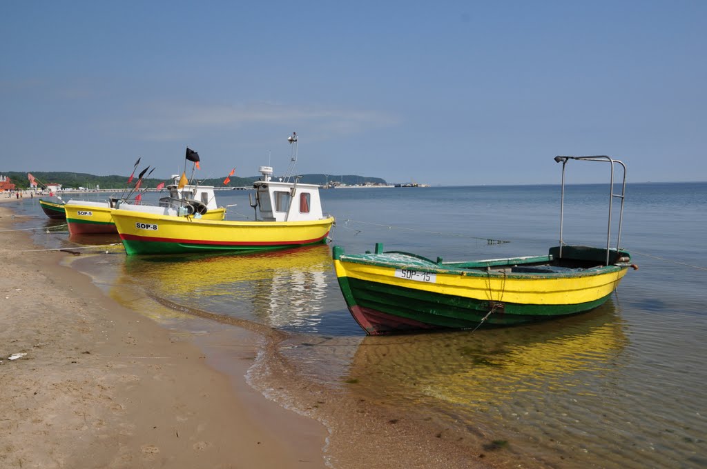 Sopot - fishing boats, Сопот