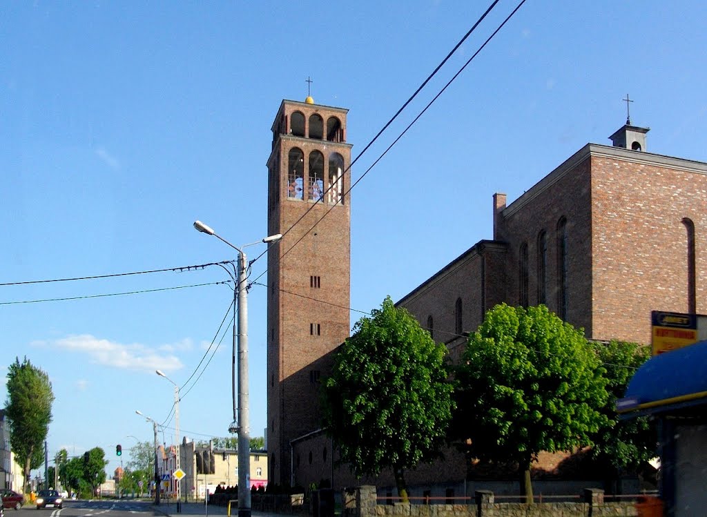 Tczew, ul. Gdańska - kościół pw. św. Józefa, Тчев
