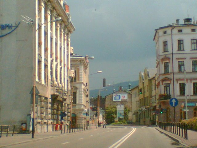 Ulica Stojałowskiego w centrum, Белско-Бяла