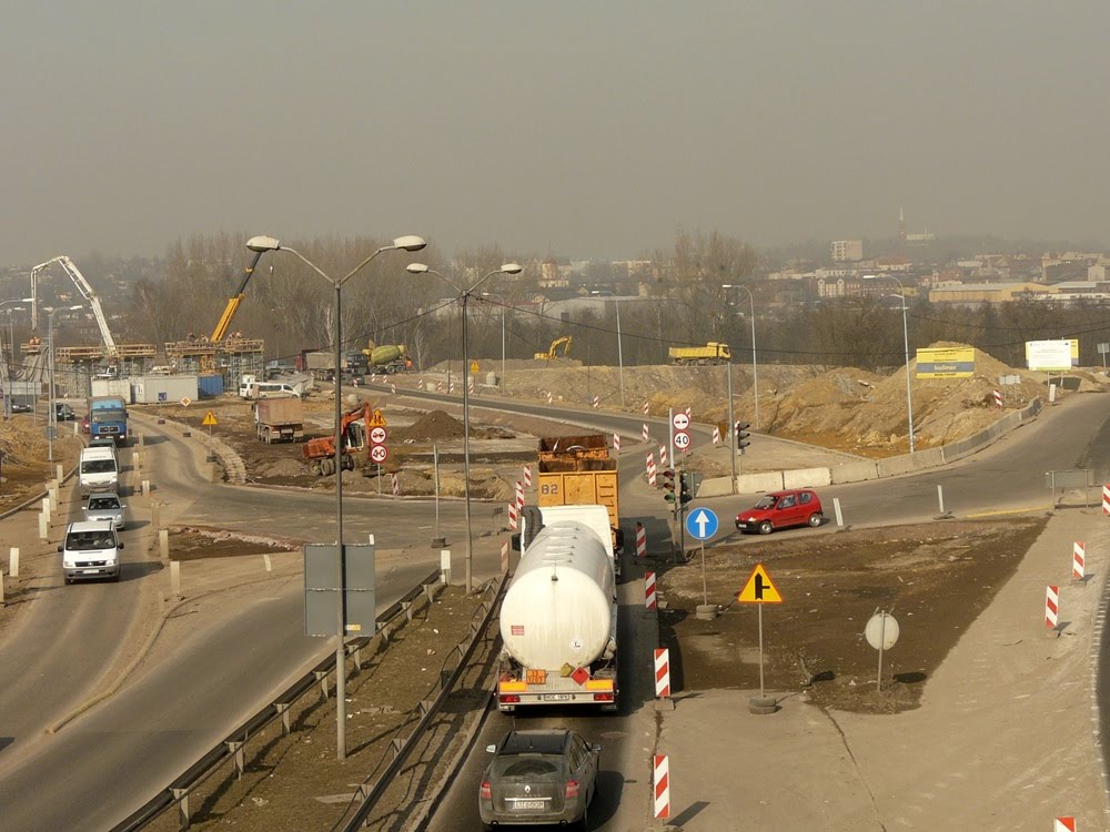 A1 węzeł Piekary - 03.2011, Берун-Новы