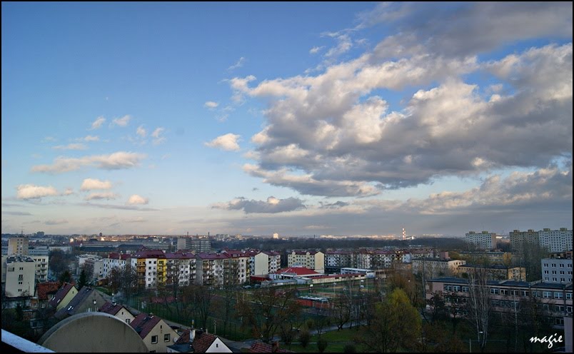 Widok na oś. Gwarków/View of the "Gwarków" estate, Гливице