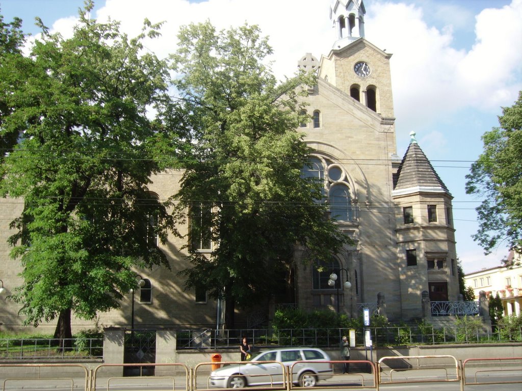 Katowice - church at Warszawska street, Катовице