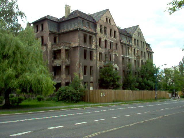 Mysłowice - poniemiecki, zabytkowy budynek Bauverein, Мысловице