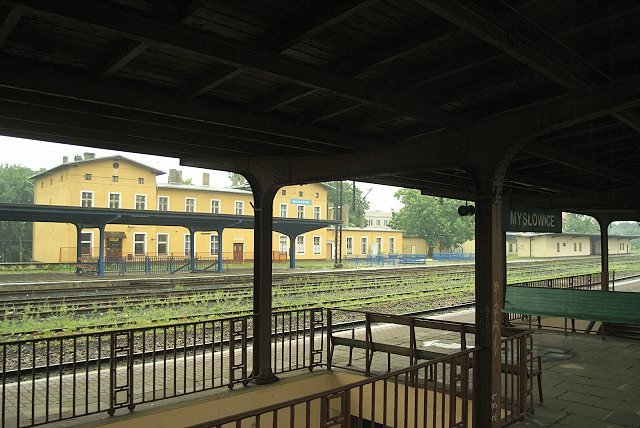 Dworzec kolejowy, Mysłowice, Мысловице