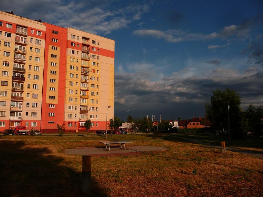 Widok z ul. Partyzantów (view from Partyzantów st.), Мысловице